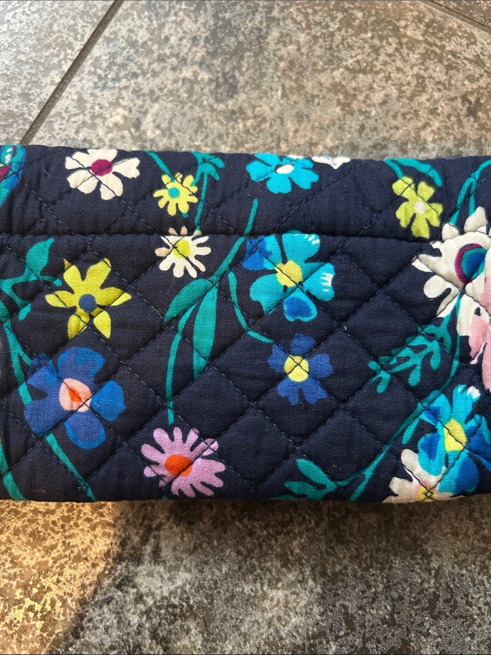 Vera Bradley Women's Cotton on a Roll Makeup Brush & Pencil Case - Picture 2 of 2